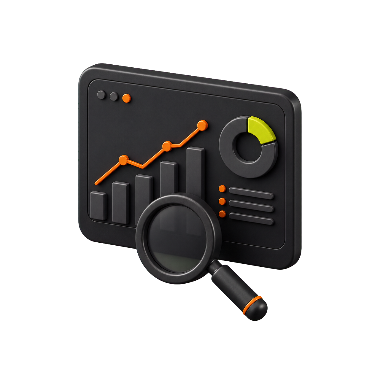 Research and analytics visual